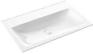 emco Emco Evo 800 Waschtisch, 811x522mm, ohne &Uuml;berlauf, f&uuml;r Unterschrank Evo 800, 95771148, Ausf&uuml;hrung: 3 Hahnl&ouml;cher - 957711483
