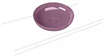 Kaldewei Kaldewei Miena Waschtisch-Schale, 3181, rund, ohne Überlauf, Durchmesser 380mm, 909406000, Farbe: Sweet Love mit Perl-Effekt - 909406003680 Kaldewei Kaldewei Miena Waschtisch-Schale, 3181, rund, ohne Überlauf, Durchmesser 380mm, 909406000, Farbe: Sweet Love mit Perl-Effekt - 909406003680