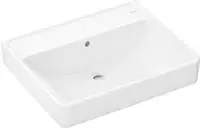hansgrohe Xanuia Q Waschtisch 600/480 ohne Hahnloch mit &Uuml;berlauf, SmartClean,