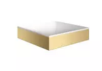 AXOR Suite Aufsatzwaschtisch 400/400, Badkeramik, 42003250, brushed gold optic