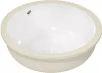 hansgrohe Xuniva S Unterbauwaschtisch &Oslash; 35 cm, ohne Hahnloch, mit &Uuml;berlauf,...