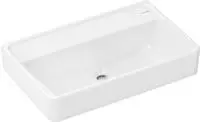 hansgrohe Xanuia Q Waschtisch Compact 600/370 ohne Hahnloch und &Uuml;berlauf,