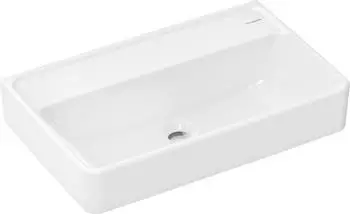 Hansgrohe Hansgrohe Xanuia Q Waschtisch Compact, ohne Hahnloch, ohne Überlauf, 600x370mm, weiß, 60216450 - 60216450