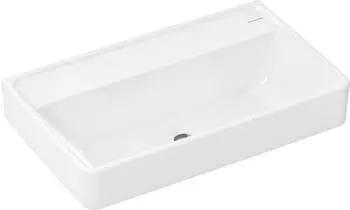 Hansgrohe Hansgrohe Xanuia Q Waschtisch Compact, ohne Hahnloch, ohne Überlauf, 650x390mm, weiß, 60220450 - 60220450