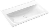Emco asis Waschtisch 80 cm ohne Hahnloch, Badkeramik, 957711480, wei&szlig;