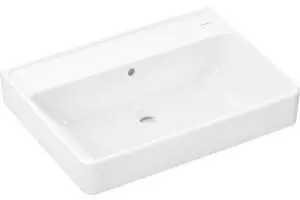 Hansgrohe Hansgrohe Xanuia Q Waschtisch, ohne Hahnloch, mit Überlauf, 650x480mm, weiß, 60245450 - 60245450