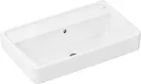 hansgrohe Xanuia Q Waschtisch Compact 650/390 ohne Hahnloch mit &Uuml;berlauf,