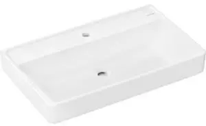 Hansgrohe Hansgrohe Xanuia Q Waschtisch, mit Hahnloch, ohne &Uuml;berlauf, 800x480mm, wei&szlig;, 60227450 - 60227450