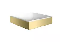 AXOR Suite Aufsatzwaschtisch 400/400, Badkeramik, 42003950, brushed brass