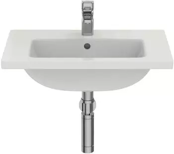 Ideal Standard Ideal Standard i.life S M&ouml;bel Waschtisch, 1 Hahnloch, 610mm, T4590, Farbe: Wei&szlig; - T459001