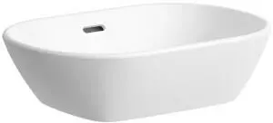 Laufen Laufen Lua Waschtisch-Schale, ohne Hahnloch, mit Überlauf, 500x350mm, H812083, Farbe: Weiß - H8120830001091