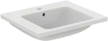 Ideal Standard Ideal Standard i.life B Möbel Waschtisch, 1 Hahnloch, 600mm, T4605, Farbe: Weiß - T460501