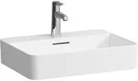 Laufen Val Waschtisch-Schale H8122847571081 55x40cm, wei&szlig; matt, mit &Uuml;berlauf, 3