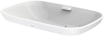 TOTO TOTO Neorest Aufsatzwaschtisch, ohne Hahnloch, mit Überlauf, 596x397mm, Cefiontect, LW3716HY - LW3716HY