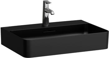 Laufen Laufen VAL Waschtisch, unterbaufähig, ohne Hahnloch, ohne Überlauf, 600x420mm, H810283, Farbe: Schwarz Matt - H8102837161121