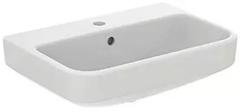 Ideal Standard Ideal Standard i.life S Waschtisch, 550mm, 1 Hahnloch, T4584, Farbe: Wei&szlig; - T458401