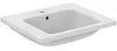 Ideal Standard Ideal Standard i.life B Möbel Waschtisch, 1 Hahnloch, 600mm, T4605, Farbe: Weiß mit Ideal Plus - T4605MA