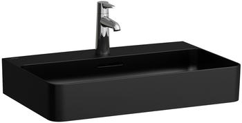 Laufen Laufen VAL Waschtisch, unterbaufähig, ohne Hahnloch, ohne Überlauf, 650x420mm, H810284, Farbe: Schwarz Matt - H8102847161121