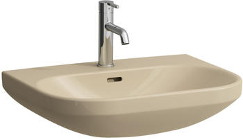 Laufen Laufen Lua Waschtisch, 1 Hahnloch, mit &Uuml;berlauf, 600x460mm, H811083, Farbe: Bahamabeige - H8110830181041