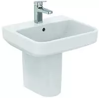 Ideal Standard i.life B Waschtisch 50 cm, 1 Hahnloch, mit &Uuml;berlauf, Badkeramik,