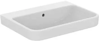 Ideal Standard Ideal Standard i.life B Waschtisch, ohne Hahnloch, mit &Uuml;berlauf, 650mm, T533401 - T533401