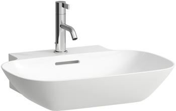 Laufen Laufen INO Waschtisch, ohne Hahnloch, ohne Überlauf, 560x450mm, H810302, Farbe: Schwarz Matt - H8103027161121