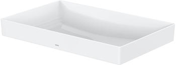 TOTO TOTO TR Aufsatzwaschtisch, ohne Hahnloch, mit Überlauf, 600x380mm, Cefiontect, Linearceram, L4716RE - L4716RE