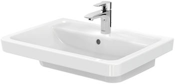 TOTO TOTO CF Waschtisch, 1 Hahnloch, mit Überlauf, 654x483mm, Cefiontect, kombinierbar mit CF Halbsäule, LW136Y - LW136Y