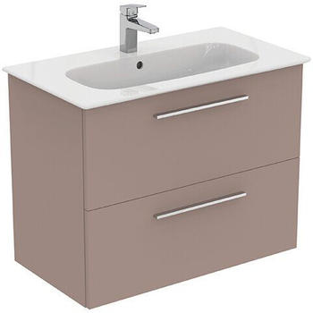 Ideal Standard Ideal Standard i.life A Möbelpaket i.life A m. Waschtisch 80cm, u. Schrank, Griff chrom, K8743, Farbe: Greige - K8743NH