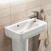 Ideal Standard i.life S Handwaschbecken 45 cm, 1 Hahnloch rechts, mit &Uuml;berlauf,