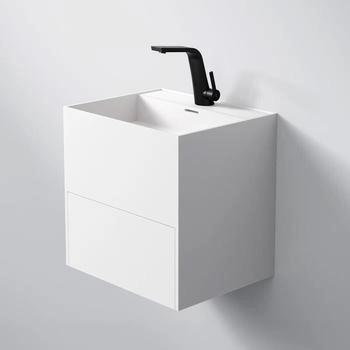 Steinberg 443 Wandwaschtisch 50x50 weiß matt (443 7190 W)