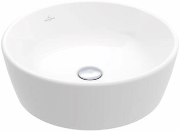 Villeroy & Boch Architectura 450x450mm Rund mit Überlauf Weiß Alpin 5A2545R1 Villeroy & Boch Architectura 450x450mm Rund mit Überlauf Weiß Alpin 5A2545R1