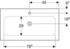 Geberit Schrankwaschtisch iCon 90x48cm mit KeraTect 501845002
