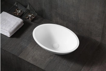 Bernstein Aufsatzwaschbecken TW2106 Mineralguss 50 x 35 x 15 cm Pure Acrylic Matt