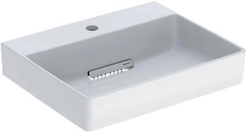 Geberit Aufsatzwaschtisch One mit horizontalem Ablauf rechteckig 50x41cm mit KeraTect 505024001 Geberit Aufsatzwaschtisch One mit horizontalem Ablauf rechteckig 50x41cm mit KeraTect 505024001