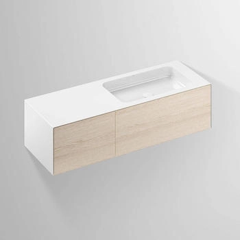 Alape Waschplatz Fo-Serie 125,4x35cm 5159516000 Alape Waschplatz Fo-Serie 125,4x35cm 5159516000