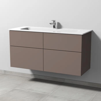 Sanipa 3way 117x46x58,2cm Taupe-Matt mittig SP4821T
