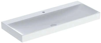 Geberit One rechteckig Hahnlochposition mittig 120x48cm mit KeraTect 505020015