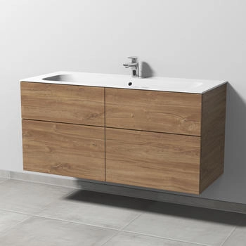 Sanipa 3way 119x49,7x58,2cm Eiche-Kansas mittig SM40259