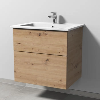 Sanipa 3way 60,5x47,7x59,1cm Eiche-Natural-Touch mittig SM32285 Sanipa 3way 60,5x47,7x59,1cm Eiche-Natural-Touch mittig SM32285