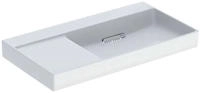 Geberit ONE Waschtisch 90 cm, Abgang horizontal, ohne Hahnloch, ohne &Uuml;berlauf,