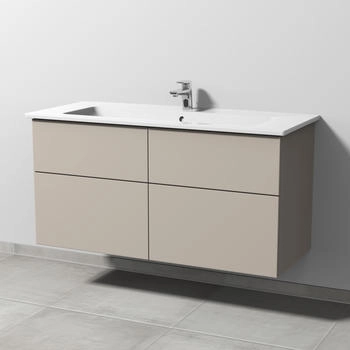 Sanipa 3way 115,5x47,7x59,1cm Kaschmir-Matt mittig SP3271U