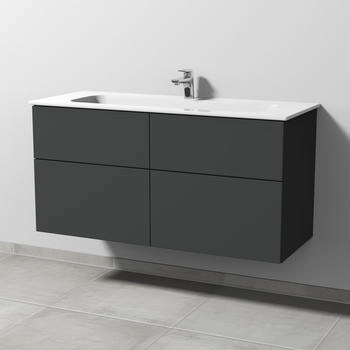 Sanipa 3way 117x46x58,2cm Graphit-Matt mittig SP4821B