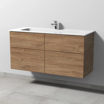Sanipa 3way 117x46x58,2cm Eiche-Kansas mittig SM48259