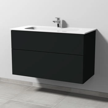 Sanipa 3way 97x46x58,2cm Vulkan-Matt mittig SP4811V