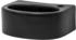 ML-Design Waschbecken Keramik Schwarz 33,5x25,5x13 cm Klein Hahnloch Rechts