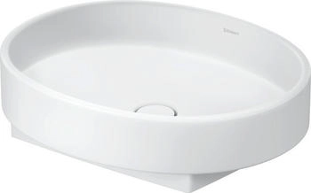 Duravit Balcoon Aufsatzbecken 550 x 450 mm wei&szlig; seidenmatt (241055AC79)