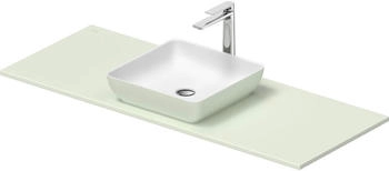 Duravit Sivida Waschtisch mit Konsole 1280 x 500 x 123 mm wei&szlig; seidenmatt (268020FH00)