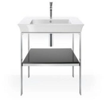 Duravit White Tulip Metallkonsole bodenstehend 684 x 450 mm graphit hochglanz (WT45400H1H1)