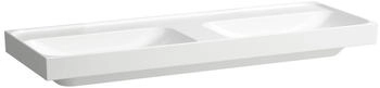 Laufen MEDA Doppel-Waschtisch 1300 x 460 mm weiß (H8141120001121)